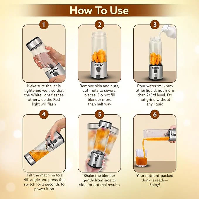 Travel Portable Mini Juice Blender