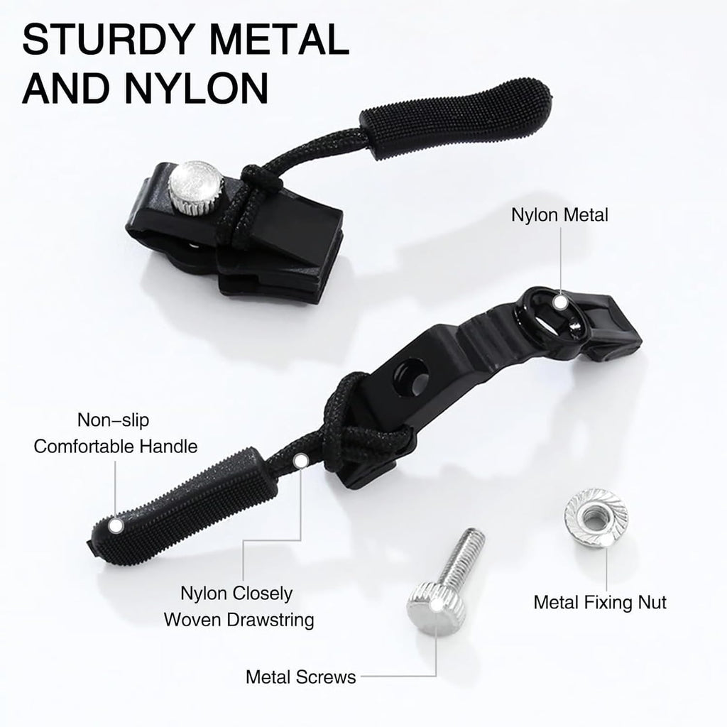 Instant Zipper Sliders (Pack of 10)