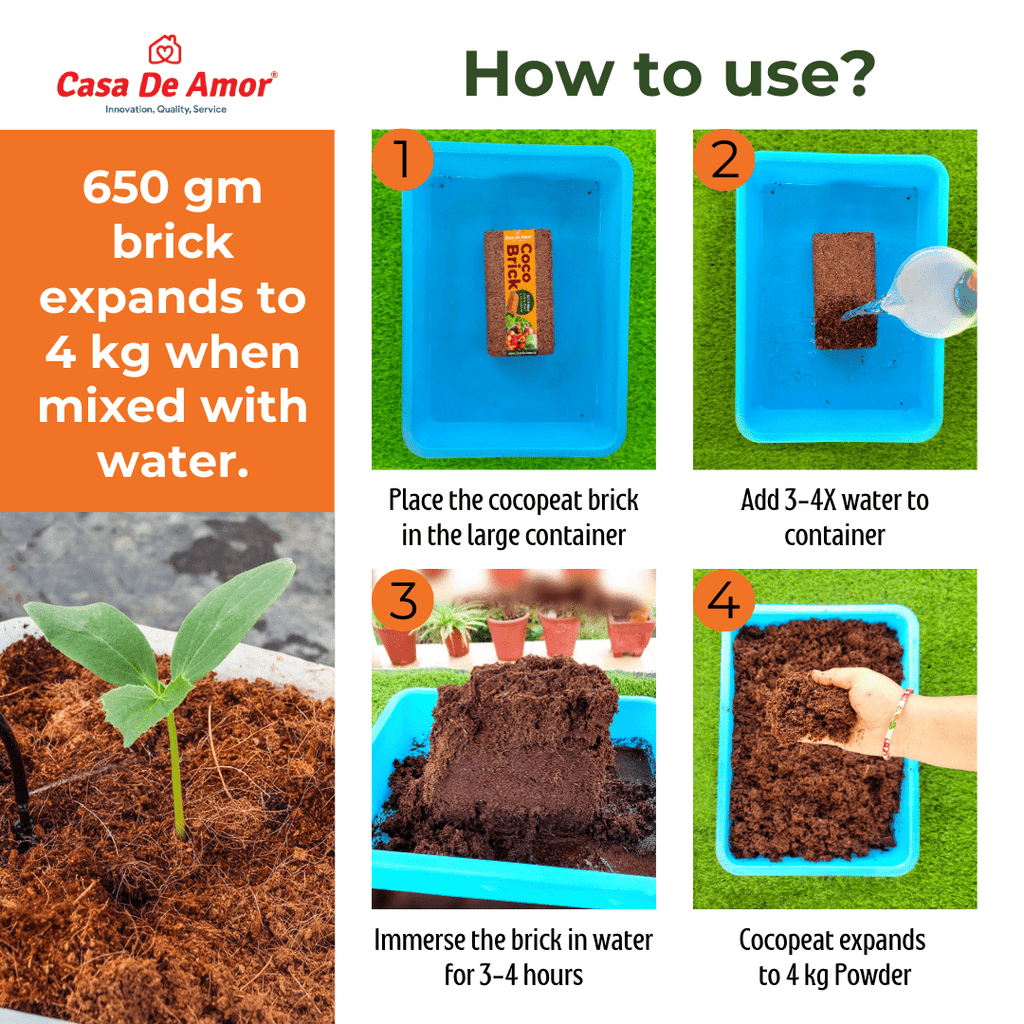Organic Coconut Coir for Plants